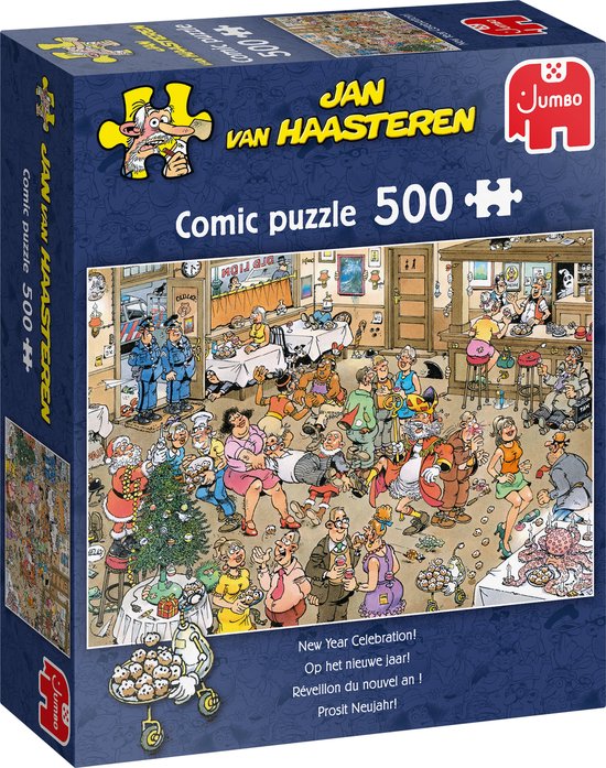 Jan van Haasteren Op Het Nieuwe Jaar! puzzel - 500 stukjes | bol