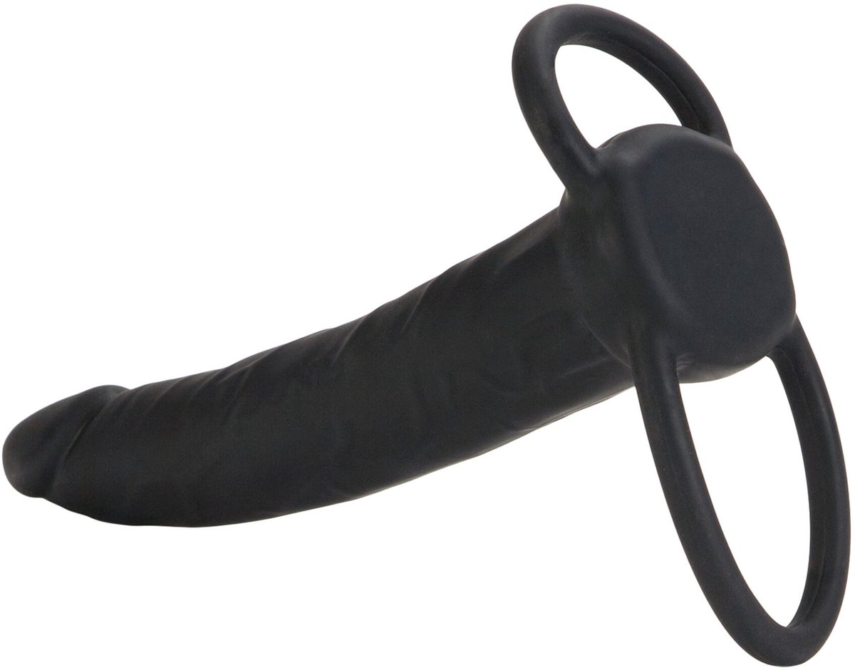 CalExotics - Silicone Double Rider - Anal Toys Probes Zwart