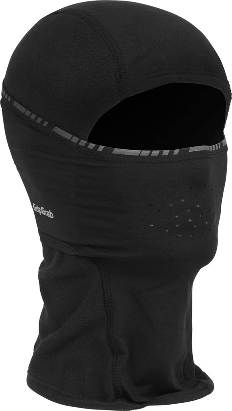 GripGrab - Thermal Balaclava Winter Bivakmuts Fietsen Gezichtsmasker Helmmuts - Zwart - Unisex - Maat XS