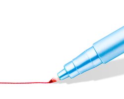 STAEDTLER Lumocolor correctable blauw F punt