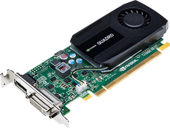 NVIDIA Quadro K420 2GB Grafische Kaart – 4K, PCIe x16 (DisplayPort, DVI‑D)