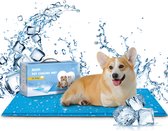 Nobleza B4FX3 - Koelmat voor honden en katten - Koeling mat voor huisdieren - 50x90 cm - Blauw