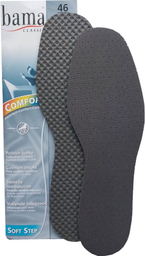 Bama Comfort Schuimzool - Inlegzool Latexschuim - Zacht en Ventilerend - Maat 46