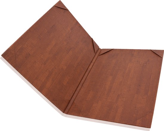 Goodline® - Porte-documents / Porte-documents - 2x A4 - Liège foncé