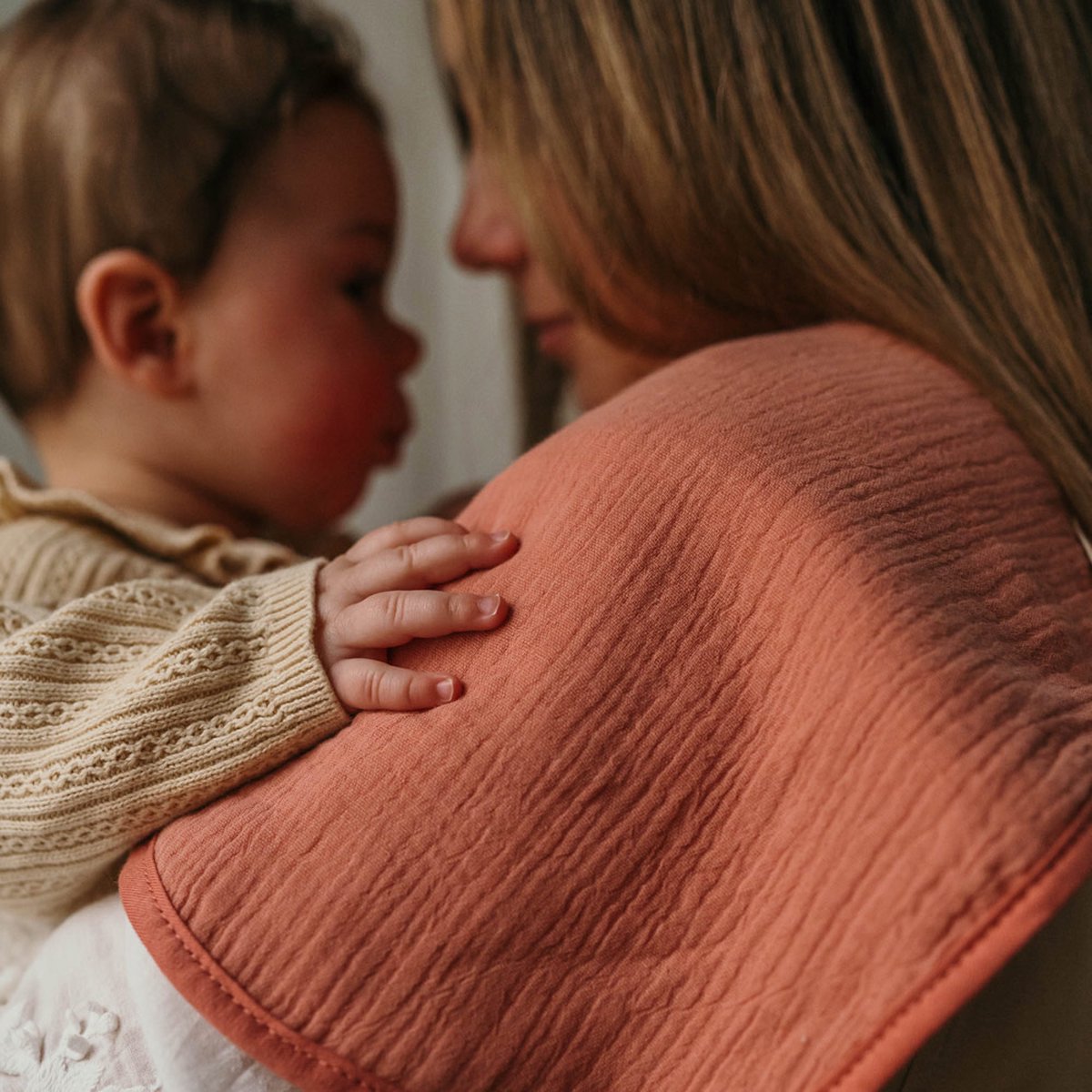 Goedkoopste Smikkels - Schouderdoek Baby Spuugdoek - Set van 2 stuks - Roze - 100 Biologisch katoen - Hydrofiel met badstof - Dik en zacht