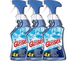 Glassex Glas & Multi Ruitenreiniger - 3 x 750 ml