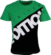 S&C Shirtje Limited groen Kids & Kind Jongens Groen, Zwart - Maat: 134/140