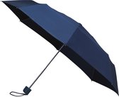 Pliable - Parapluie à ouverture manuelle - Parapluie robuste d'un diamètre de 100 cm - Bleu foncé