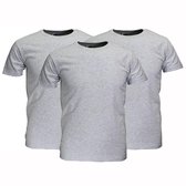 Fruit Of The Loom Blanco Katoenen T-Shirts 3-Pack Zwart