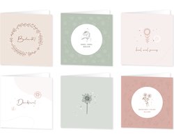 Maan Amsterdam - wenskaarten bedankt / succes - set van 6 - incl enveloppen - Eclipse Maan Amsterdam - wenskaarten bedankt / succes - set van 6 - incl enveloppen - Eclipse
