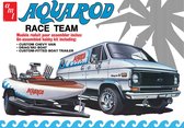 1:25 AMT 1338 Aquarod Race Team - Chevy van - Ski Boat - Boat trailer Plastic Modelbouwpakket