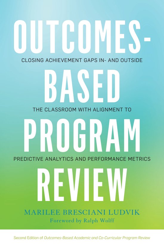 Outcomes-Based Program Review - cover