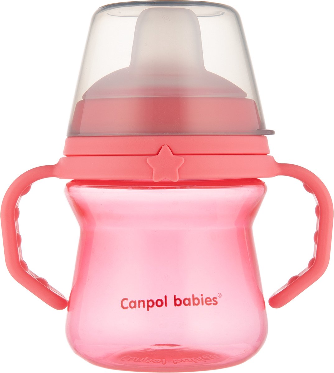 Goedkoopste Canpol Babies | babybeker met siliconen tuit | FirstCup | 150ml Roze