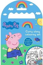 Peppa Pig waskrijtjes en kleurplaten set 69-delig