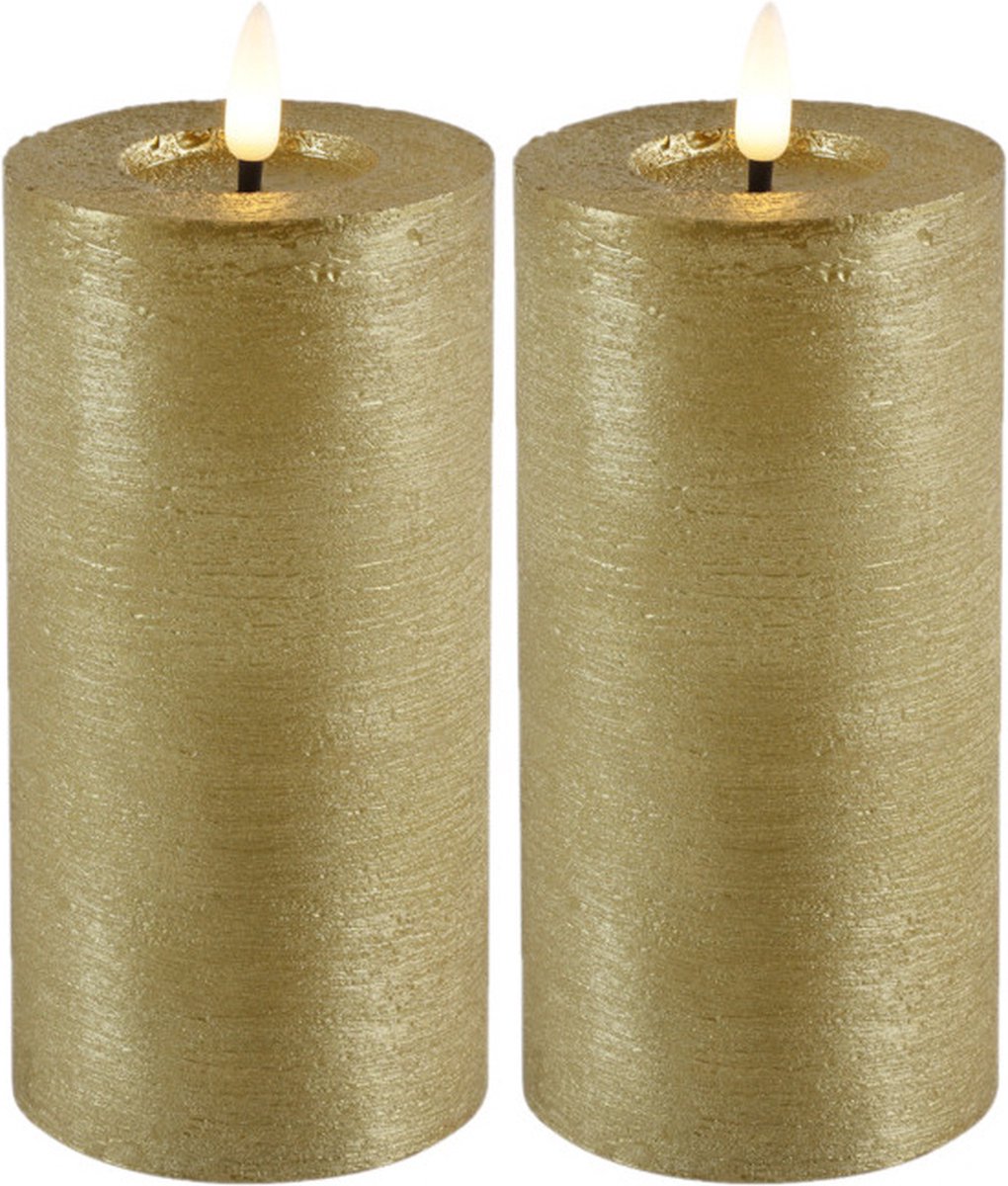 Hyoola White Thick Candles 10 x 20 cm - Unscented Pillar Candles - 2 Pack - Made in Europe Hyoola White Thick Candles 10 x 20 cm - Unscented Pillar Candles - 2 Pack - Made in Europe