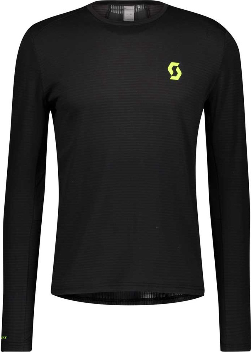 Scott Rc Run Lange Mouwenshirt Zwart L Man