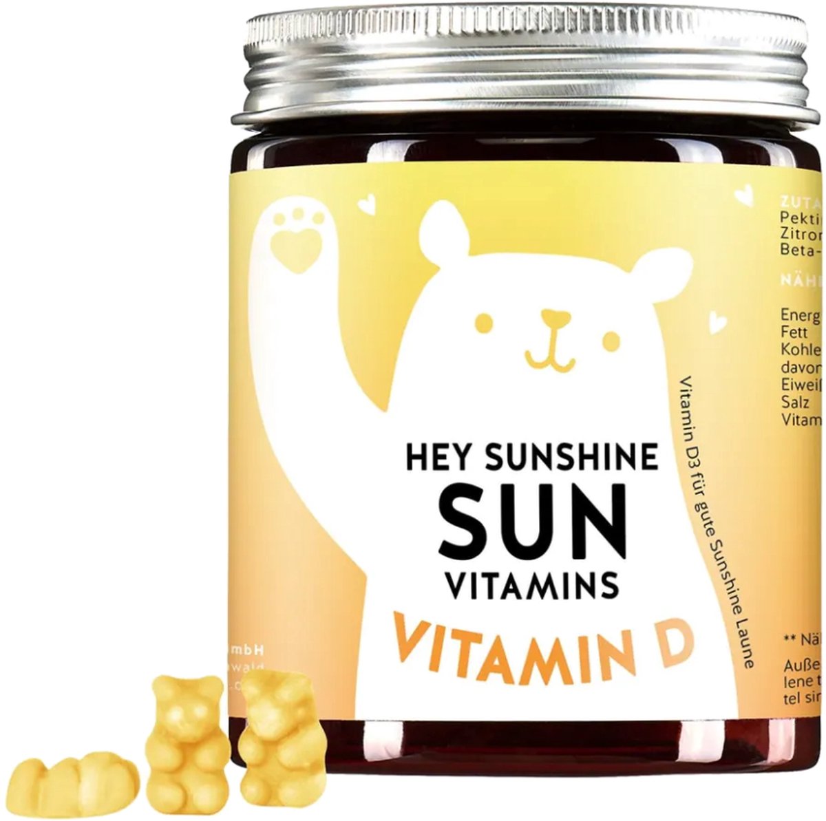 Bears Benefits - Hey Sunshine Sun Vitamin D - 60 St