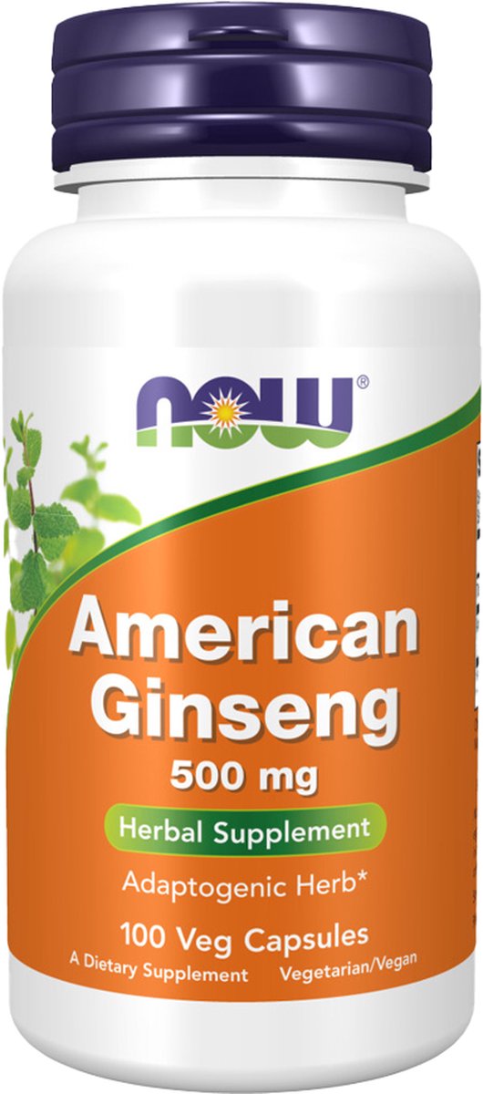 Amerikaanse Ginseng 500 mg (100 capsules)