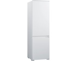 Wiggo WR-BC178E(W) - Inbouw koel-vriescombinatie - Nis 178 cm - 249 liter - Verslade - Sleepdeur - 5 jaar garantie - Wit