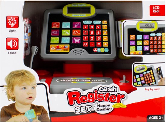 Caisse enregistreuse Mega Creative avec accessoires pour enfants, magasin  de jouets, à