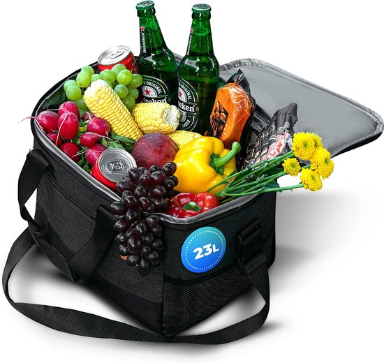 20L Zachte geïsoleerde koeltas voor eten picknicktas - Thermisch