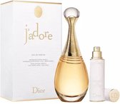 Coffret cadeau Dior J'adore - 100 ml eau de parfum vaporisateur + 10 ml eau de parfum vaporisateur - coffret cadeau pour femme