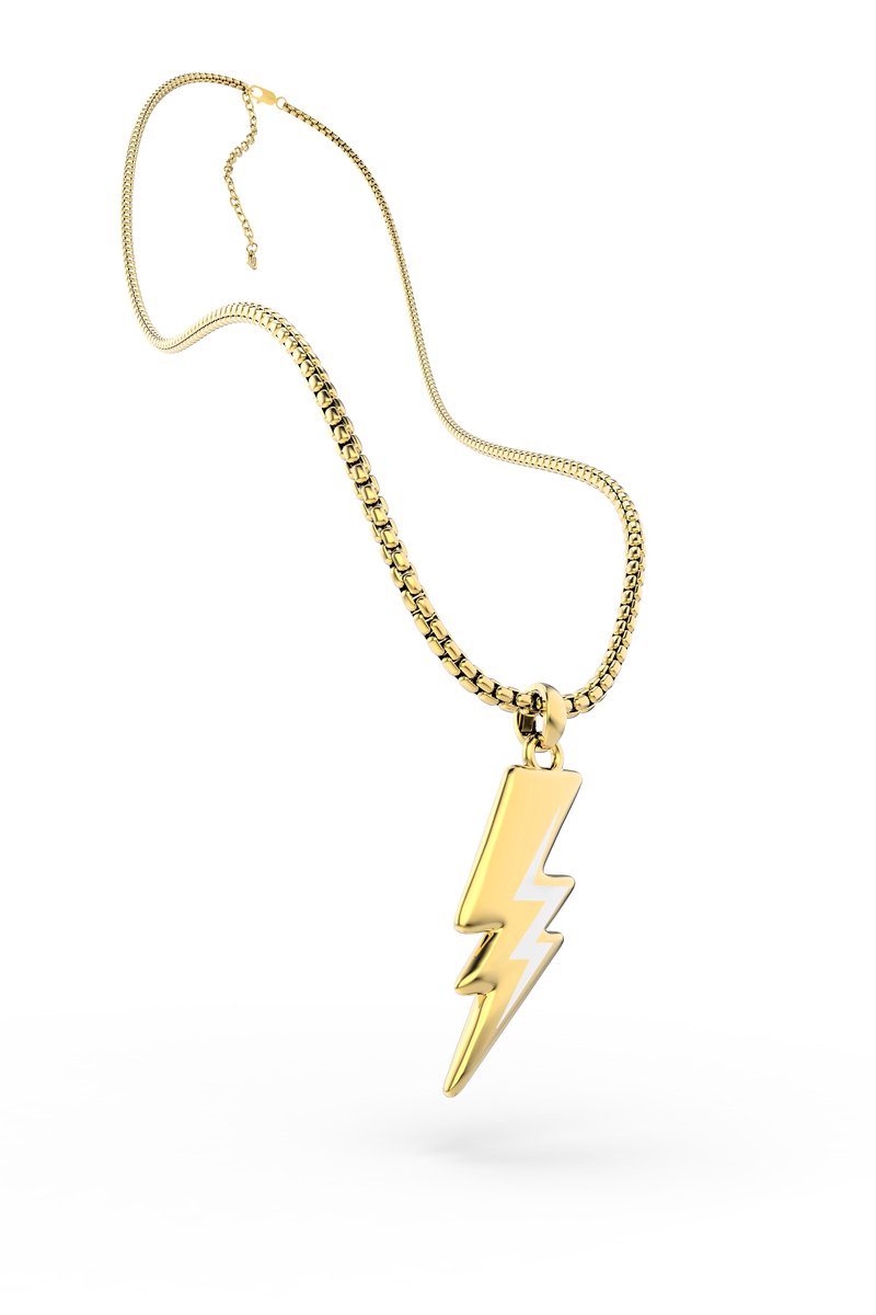 Metalmorphose On Shirt halsketting Lightning Bolt