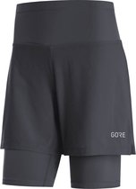 Gore® Wear R5 2 In 1 Korte Broeken Zwart S Vrouw