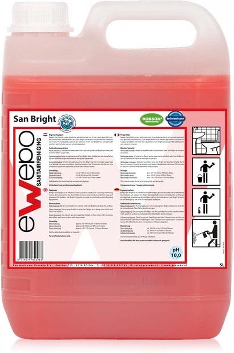 Goedkoopste Ewepo San Bright 5 liter Ewepo