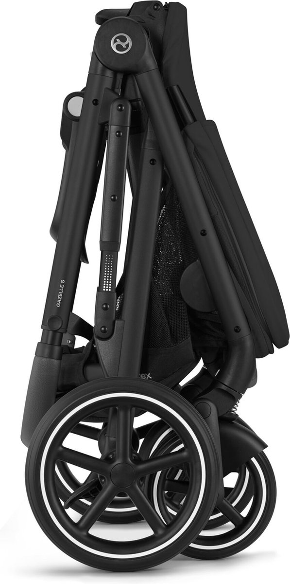 Cybex Gazelle S - Kinderwagen - Moon Black - Black Frame - afbeelding 3