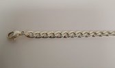 Naamplaat armband - graveer armband - zilver - Uitverkoop Juwelier Verlinden St. Hubert – van €99,= voor €79,=
