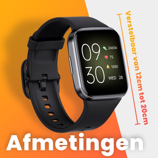 Teymour activity tracker E23 met stappenteller en hartslagmeter