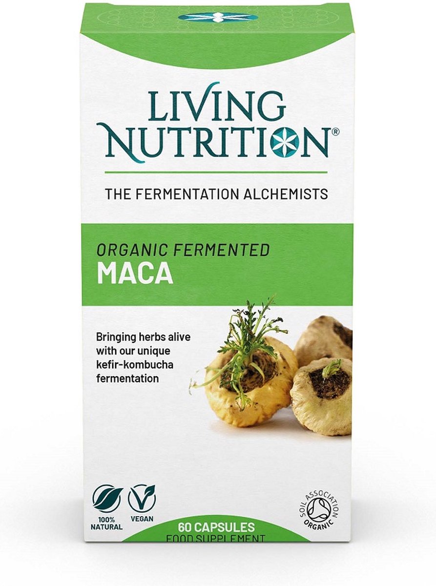 Goedkoopste Living Nutrition - Fermented Maca - Bio - 60 caps