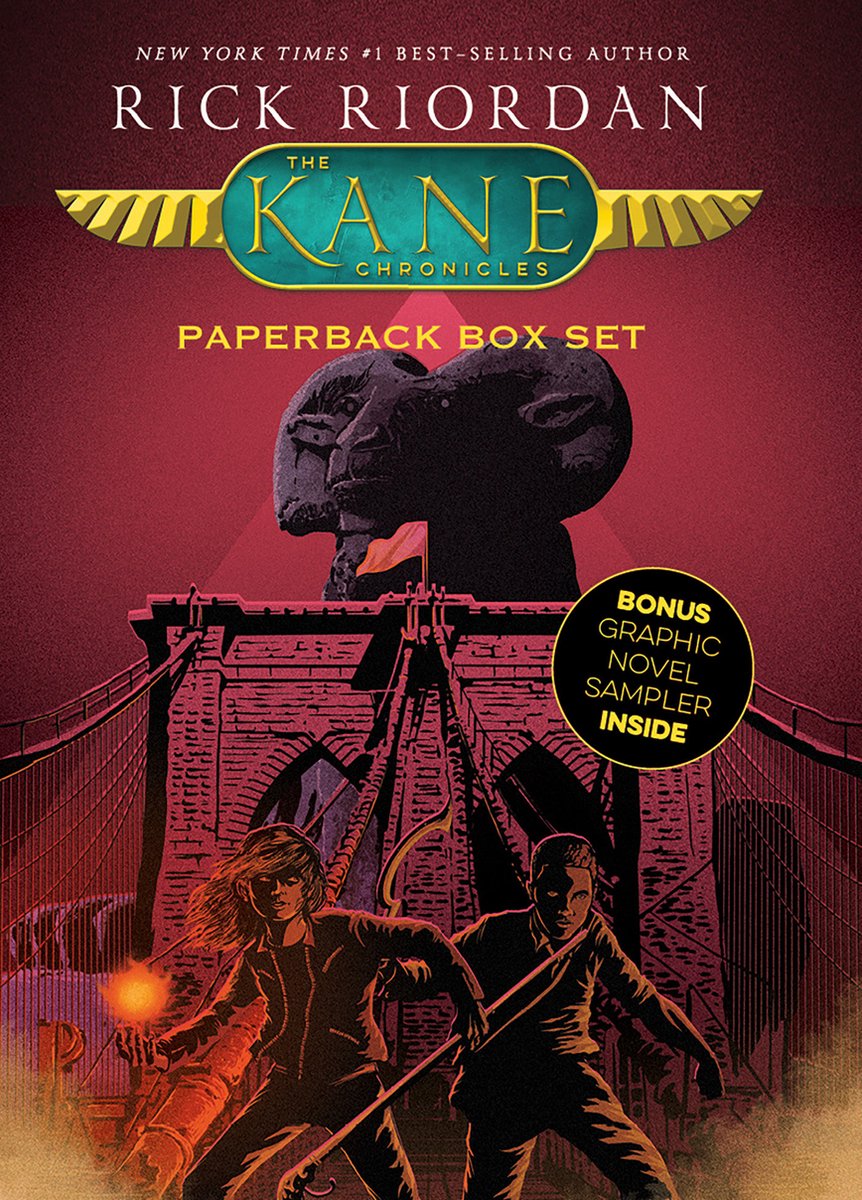 The Kane Chronicles, Paperback Box Set (with Graphic Novel Sampler) - Rick Riordan
