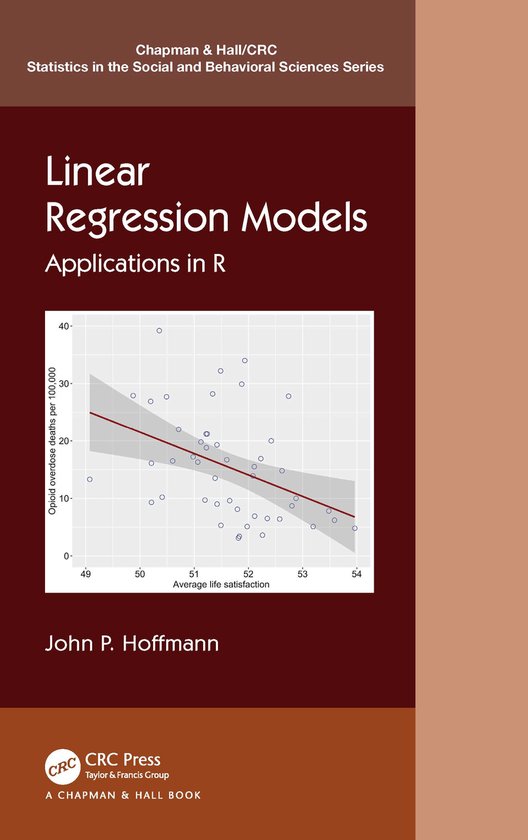 Chapman & Hall/CRC Statistics in the Social and Behavioral S ... - cover