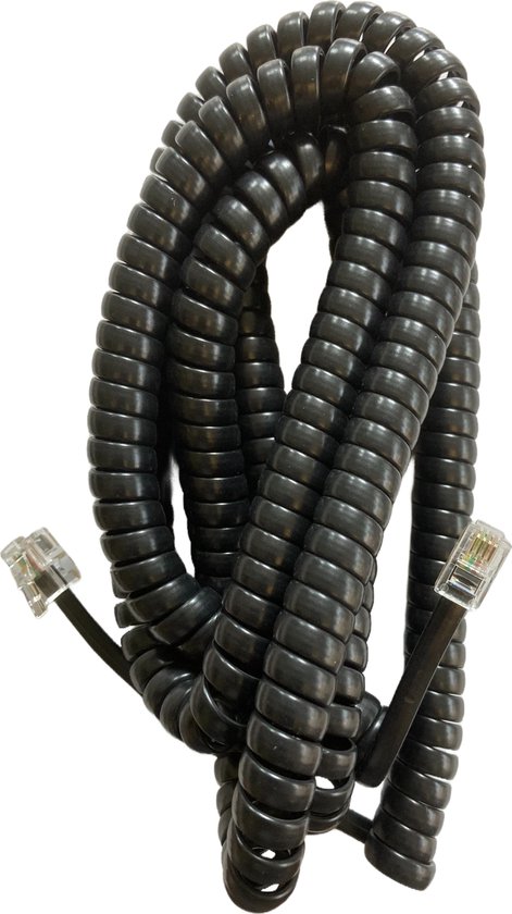 DivePro: Lanyard spiraalkabel met ring - in
