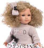 Llorens pop Elena met blond krullend haar 35 cm