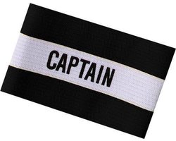 Aanvoerdersband Captain Zwart/Wit