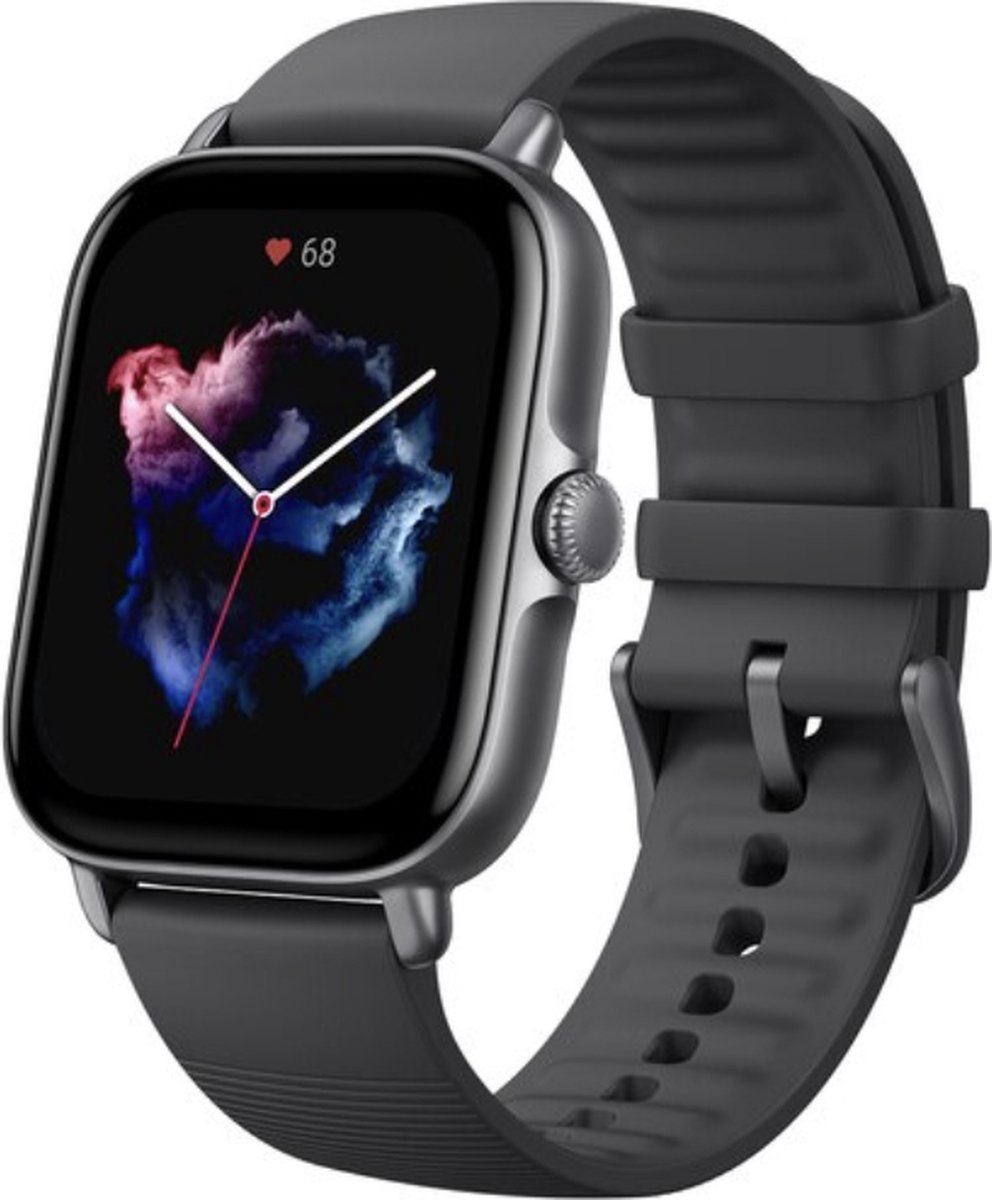 GTS 3 Smartwatch 1, 75 pouces - montre de sport - moniteur cardiaque -  indicateur SpO2... | bol.com