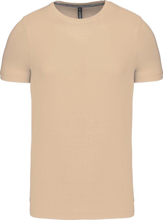 T-shirt korte mouwen met crew neck Kariban Light Sand - 4XL