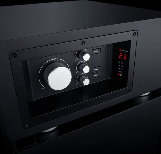 Teufel POWER HIFI stereo set - Modulair bluetooth luidsprekersysteem met tweeter-, midrange- en bass unit, set van 2 , zwart van Teufel — afbeelding 5