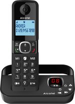 Alcatel F860 Voice Téléphone domestique sans fil avec répondeur et identification de l'appelant et blocage des appels indésirables