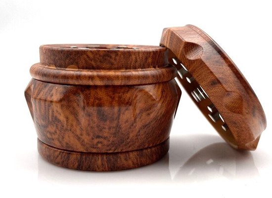 Grinder Metálico Molinillo Manual para Hierbas Especias y Tabaco, de 4 Grinder Metálico Molinillo Manual para Hierbas Especias y Tabaco, de 4