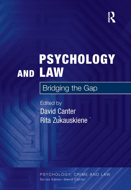 Psychology and Law - cover