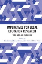 Emerging Legal Education- Imperatives for Legal Education Research