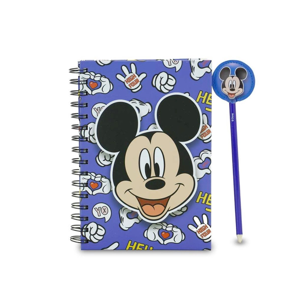 Karactermania Mickey Mouse Notitieboek Mickey Grins Multicolours