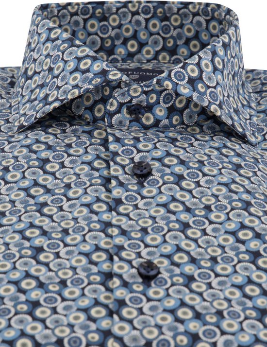 Profuomo business overhemd blauw