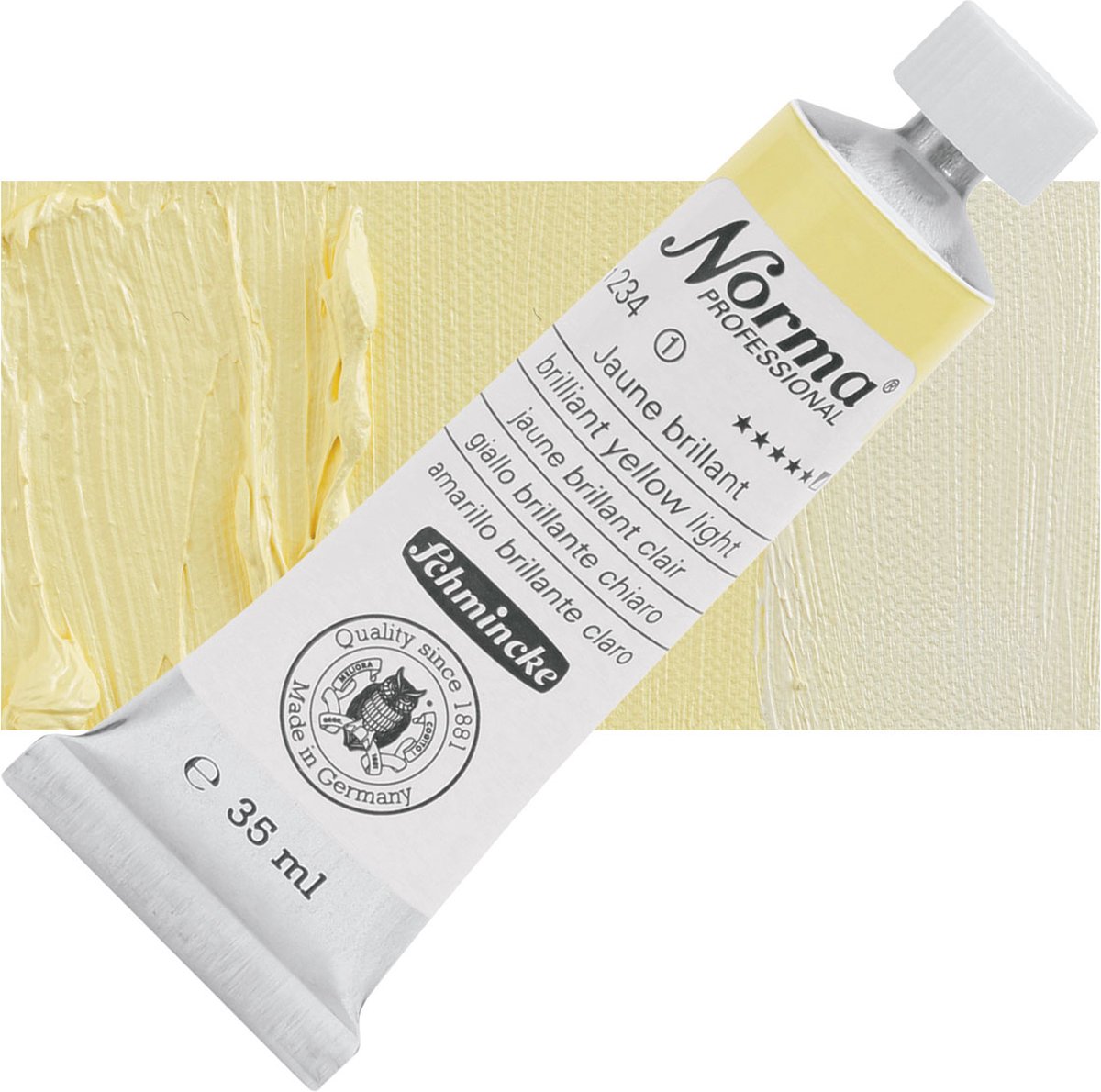 Schmincke Norma Professional Olieverf 35ml - Brilliant Yellow Light (234)