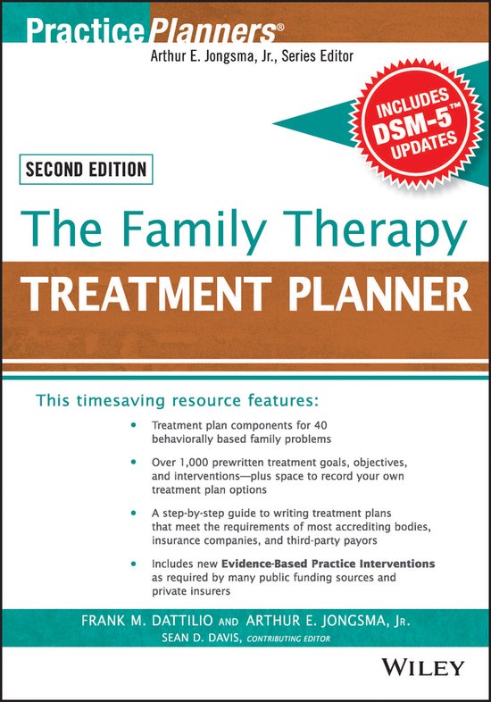The Family Therapy Treatment Planner, with Dsm-5 Updates, 2n ... - cover