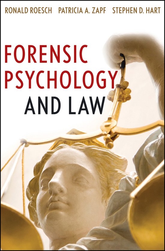 Forensic Psychology And Law - cover